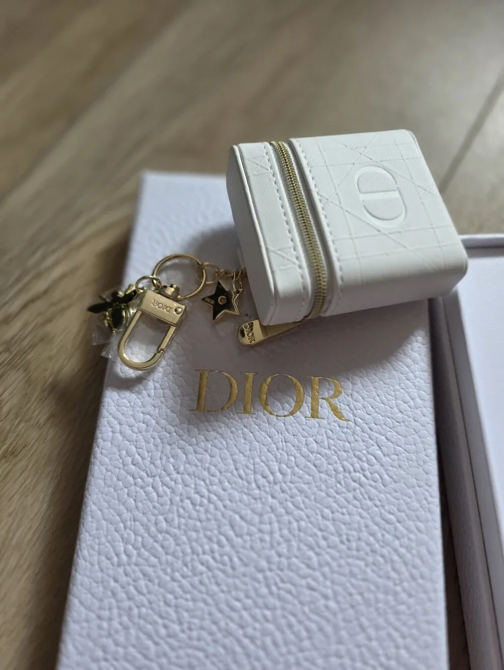 Dior Holiday limited edition Trio Rouge Dior Gift Set W Keychain Mini Vanity